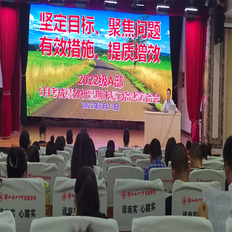   2022級(jí)A部5月月考成績(jī)分析暨期末復(fù)習(xí)備考籌備會(huì)